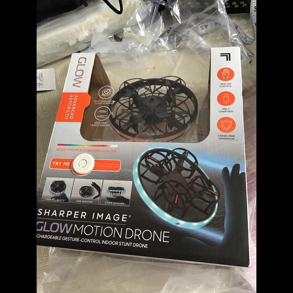 Sharper image glow motion drone, new from jcpenny